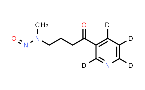 CAS No. 764661-24-7, N-Methyl-N-(4-oxo-4-(pyridin-3-yl-d4)butyl)nitrous amide