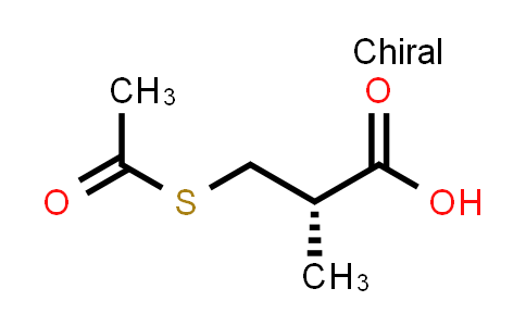 CAS No. 76497-39-7, (S)-3-Acetylthio-2-methylpropionic acid
