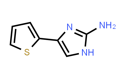 CAS No. 76507-19-2, 4-(Thiophen-2-yl)-1H-imidazol-2-amine