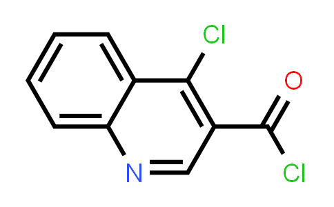 CAS No. 765222-35-3, 3-Quinolinecarbonyl chloride, 4-chloro-