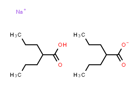 CAS No. 76584-70-8, Valproic acid (semisodium salt)