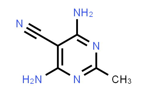 CAS No. 76587-28-5, 4,6-Diamino-2-methylpyrimidine-5-carbonitrile