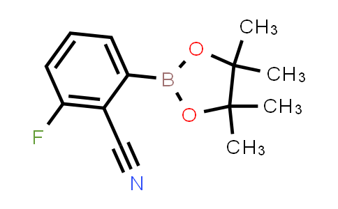 CAS No. 765916-91-4, 2-Fluoro-6-(4,4,5,5-tetramethyl-1,3,2-dioxaborolan-2-yl)benzonitrile