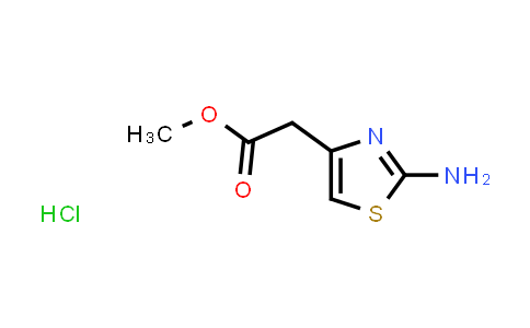 CAS No. 76629-18-0, (2-Amino-thiazol-4-yl)-acetic acid methyl ester hydrochloride