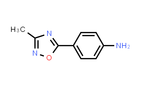 CAS No. 76635-31-9, [4-(3-Methyl-1,2,4-oxadiazol-5-yl)phenyl]amine