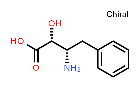 CAS No. 76647-67-1, Benzenebutanoic acid, β-​amino-​α-​hydroxy-​, (R*,​S*)​- (9CI)