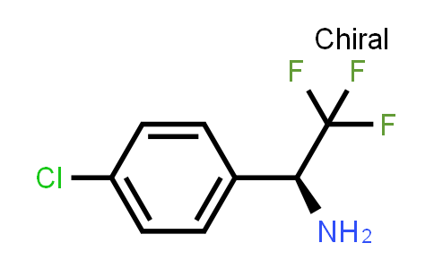 CAS No. 766498-73-1, (S)-1-(4-chlorophenyl)-2,2,2-trifluoroethanamine