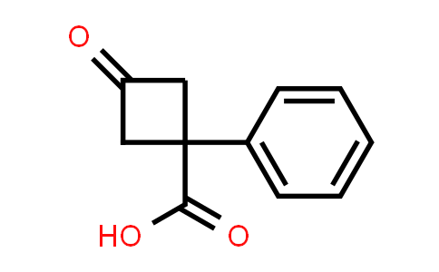 CAS No. 766513-36-4, 3-Oxo-1-phenylcyclobutane-1-carboxylic acid
