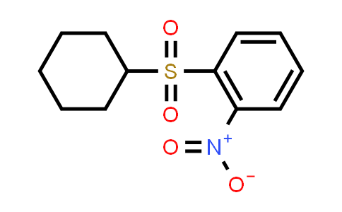 CAS No. 76697-45-5, 1-(Cyclohexylsulfonyl)-2-nitrobenzene