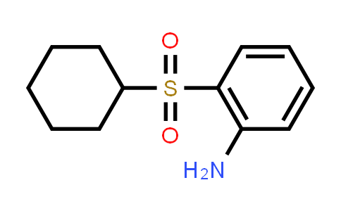 CAS No. 76697-52-4, 2-Cyclohexanesulfonyl-phenylamine