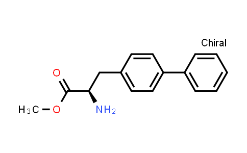 CAS No. 767606-30-4, [1,1'-Biphenyl]-4-propanoic acid, α-amino-, methyl ester, (αR)-
