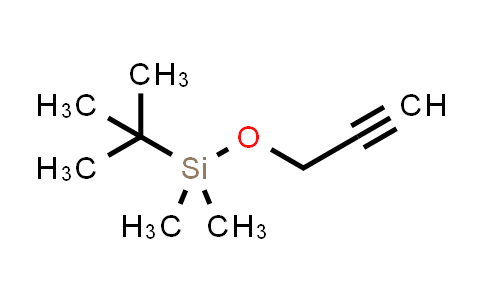 CAS No. 76782-82-6, tert-Butyldimethyl(prop-2-ynyloxy)silane