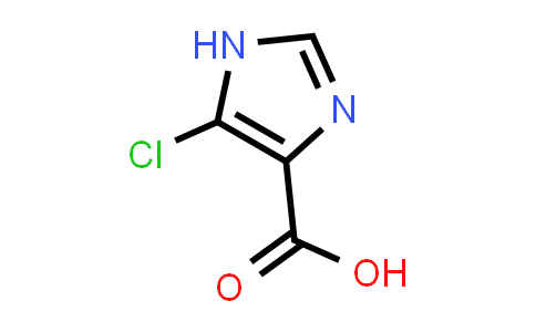 CAS No. 76808-73-6, 1H-Imidazole-4-carboxylic acid, 5-chloro-