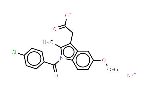 CAS No. 7681-54-1, Indomethacin (sodium)