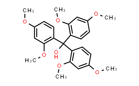 CAS No. 76832-37-6, Tris(2,4-dimethoxyphenyl)methanol