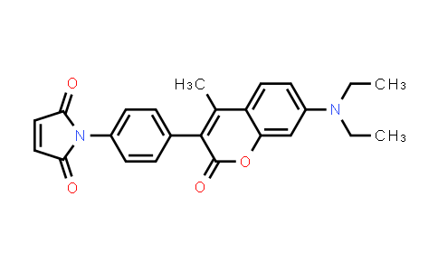 CAS No. 76877-33-3, 7-Diethylamino-3-(4-maleimidophenyl)-4-methylcoumarin