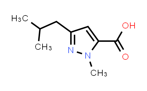 CAS No. 769132-77-6, 3-Isobutyl-1-methyl-1H-pyrazole-5-carboxylic acid