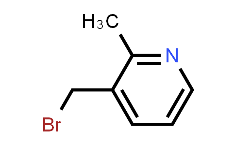 CAS No. 76915-53-2, 3-(Bromomethyl)-2-methylpyridine