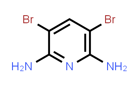 CAS No. 76942-20-6, 3,5-Dibromopyridine-2,6-diamine