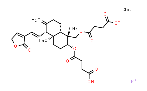 CAS No. 76958-99-1, Kalii Dehydrographolidi Succinas