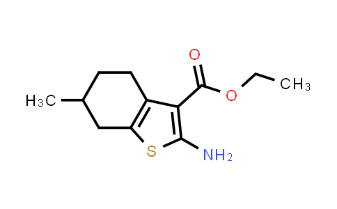 CAS No. 76981-71-0, Ethyl 2-amino-6-methyl-4,5,6,7-tetrahydrobenzo[b]thiophene-3-carboxylate