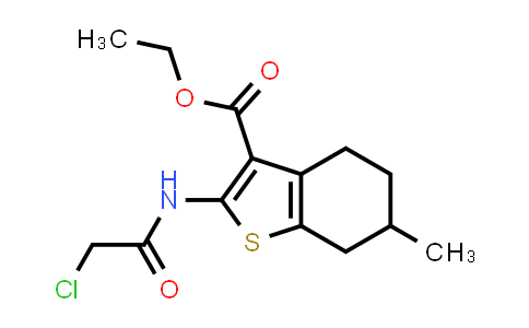 76981-87-8 | Ethyl 2-(2-chloroacetamido)-6-methyl-4,5,6,7-tetrahydrobenzo[b]thiophene-3-carboxylate