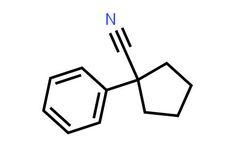 CAS No. 77-57-6, 1-Phenylcyclopentane-1-carbonitrile
