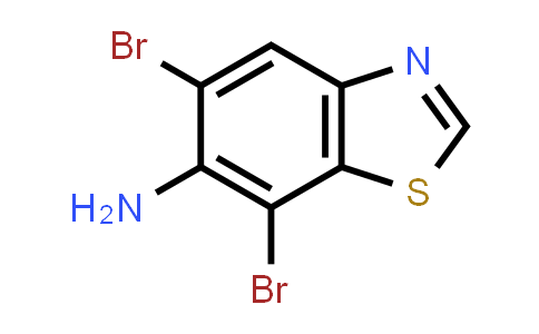 CAS No. 771-86-8, 5,7-Dibromobenzo[d]thiazol-6-amine