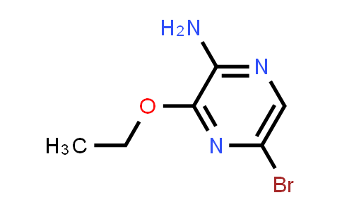 CAS No. 77112-66-4, 2-Amino-5-bromo-3-ethoxypyrazine