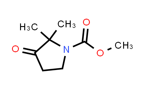 CAS No. 77130-93-9, Methyl 2,2-dimethyl-3-oxopyrrolidine-1-carboxylate