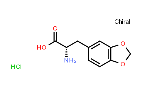 CAS No. 77141-01-6, (S)-2-Amino-3-(benzo[d][1,3]dioxol-5-yl)propanoic acid hydrochloride