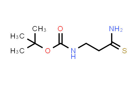 CAS No. 77152-97-7, tert-Butyl (3-amino-3-thioxopropyl)carbamate
