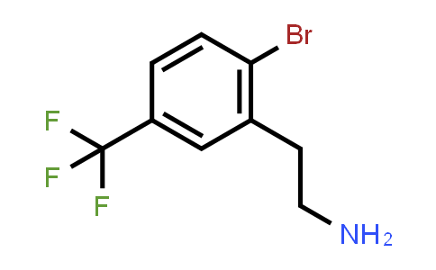 CAS No. 771574-58-4, 2-(2-Bromo-5-(trifluoromethyl)phenyl)ethan-1-amine
