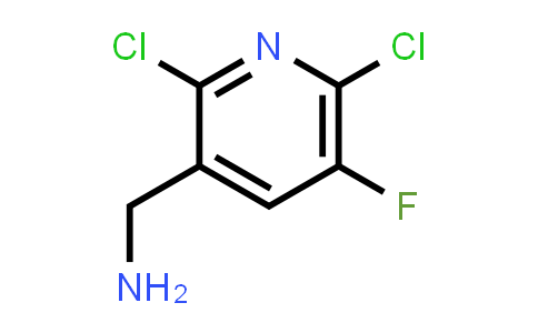 CAS No. 771581-97-6, (2,6-Dichloro-5-fluoropyridin-3-yl)methanamine
