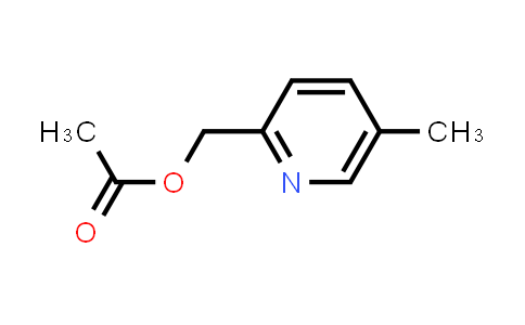 CAS No. 772-71-4, 2-Pyridinemethanol, 5-methyl-, acetate