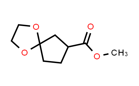 CAS No. 77250-34-1, Methyl 1,4-dioxaspiro[4.4]nonane-7-carboxylate