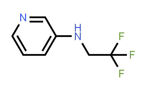 CAS No. 77262-40-9, N-(2,2,2-Trifluoroethyl)pyridin-3-amine