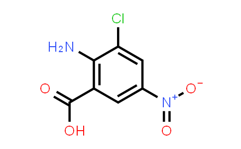 CAS No. 773109-32-3, 2-Amino-3-chloro-5-nitrobenzoic acid