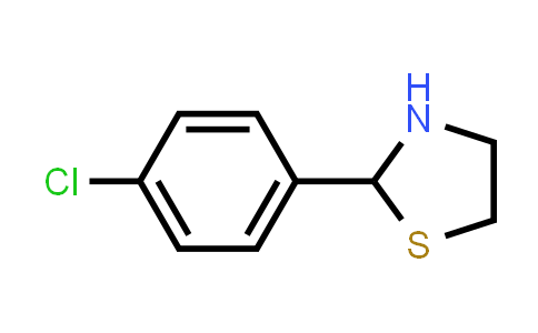 CAS No. 7738-99-0, 2-(4-Chlorophenyl)-1,3-thiazolidine