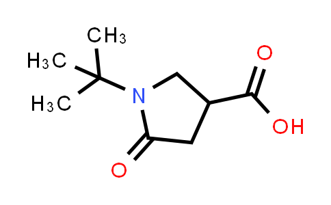 CAS No. 773865-05-7, 1-(tert-Butyl)-5-oxopyrrolidine-3-carboxylic acid