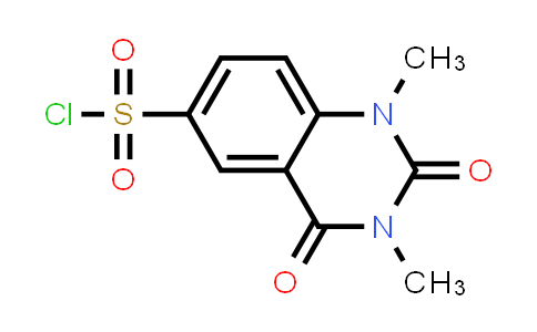 CAS No. 773877-44-4, 1,3-Dimethyl-2,4-dioxo-1,2,3,4-tetrahydroquinazoline-6-sulfonyl chloride