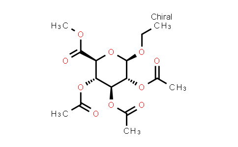 CAS No. 77392-66-6, Ethyl 2,3,4-tri-O-acetyl-β-D-glucuronide methyl ester