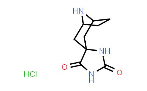CAS No. 77398-55-1, 8-Azaspiro[bicyclo[3.2.1]octane-3,4'-imidazolidine]-2',5'-dione hydrochloride