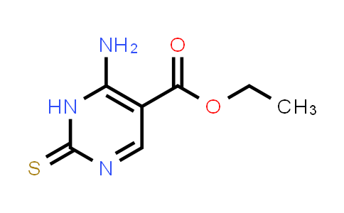 CAS No. 774-07-2, Ethyl 6-amino-2-thioxo-1,2-dihydropyrimidine-5-carboxylate