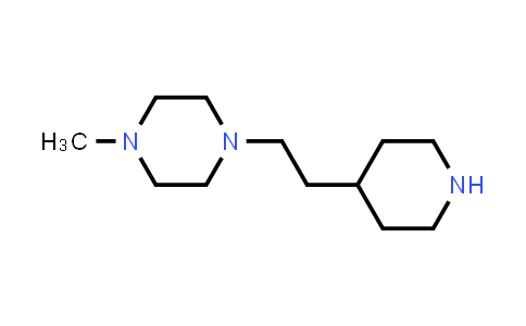 CAS No. 775288-46-5, 1-Methyl-4-(2-(piperidin-4-yl)ethyl)piperazine