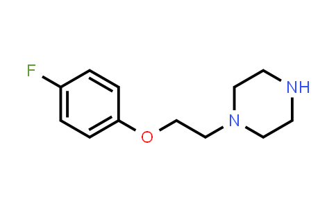 CAS No. 77602-92-7, 1-[2-(4-Fluorophenoxy)ethyl]piperazine