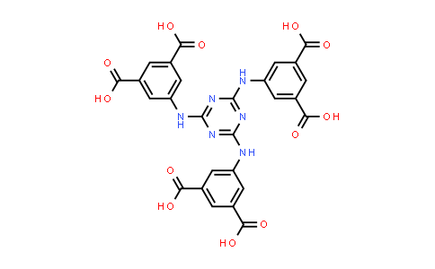 CAS No. 776242-98-9, 5,5',5''-((1,3,5-Triazine-2,4,6-triyl)tris(azanediyl))triisophthalic acid