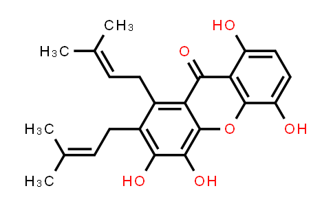 CAS No. 776325-66-7, 1,4,5,6-Tetrahydroxy-7,8-diprenylxanthone