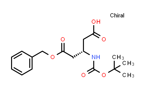 CAS No. 776331-48-7, (3S)-5-(benzyloxy)-3-{[(tert-butoxy)carbonyl]amino}-5-oxopentanoic acid