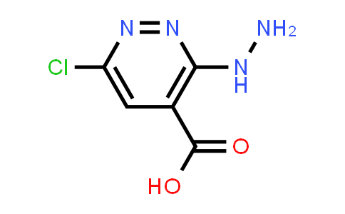 CAS No. 77813-57-1, 6-Chloro-3-hydrazinylpyridazine-4-carboxylic acid